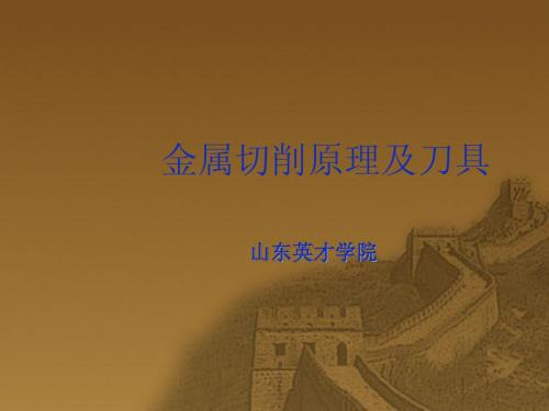 第3章 金属切削过程