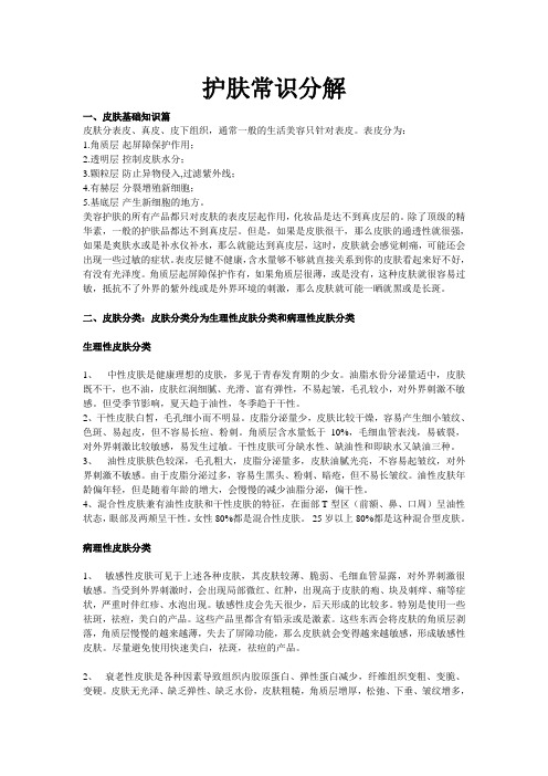 护肤知识分享 - 副本