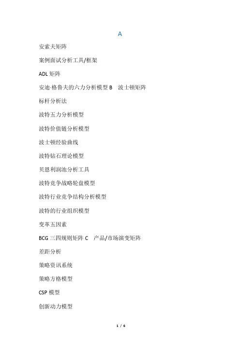 MBA智库百科