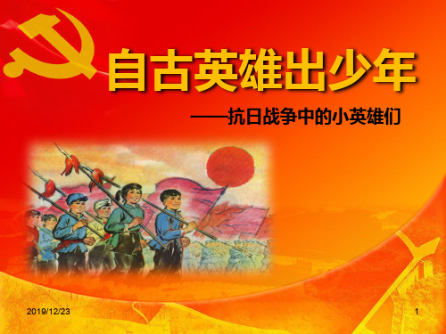 自古英雄出少年PPT课件