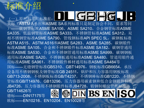 管件标准介绍(全)
