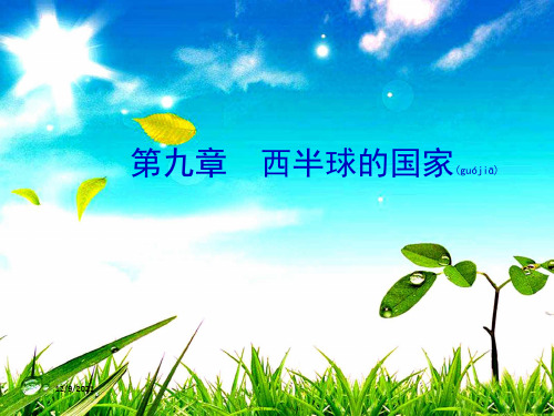 中考地理总复习 第一部分 教材知识冲关 七下 第九章 西半球的国家地理课件