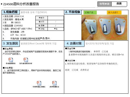 混料改善8D报告