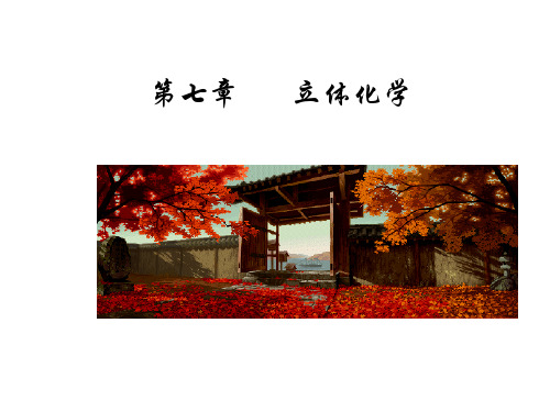 有机化学 第七章 立体化学