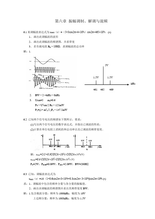 通信电子线路习题(2)