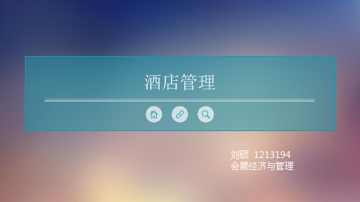酒店管理方案、组织架构图,职位说明书