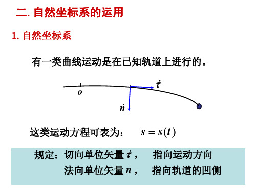 运动学自然坐标系