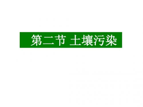 第六章 土壤环境化学(2)-ys
