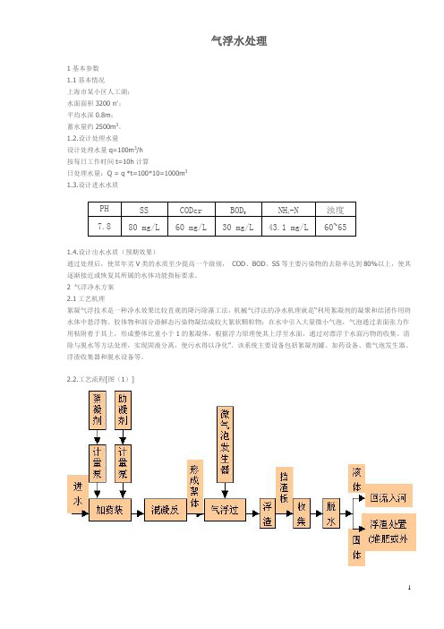 气浮水处理