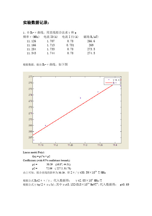 核磁共振的稳态吸收