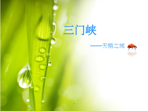三门峡家乡介绍