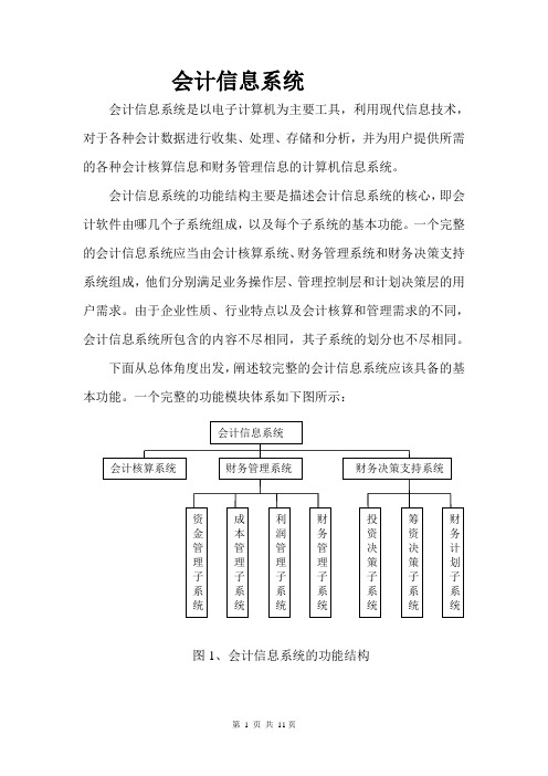 会计信息系统