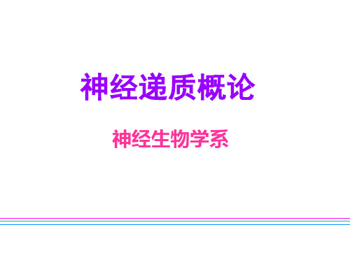 神经递质