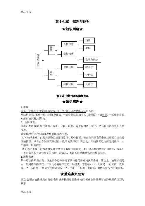 (完整版)(整理)合情推理和演绎推理》.