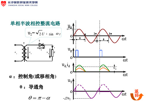 单相半波可控整流