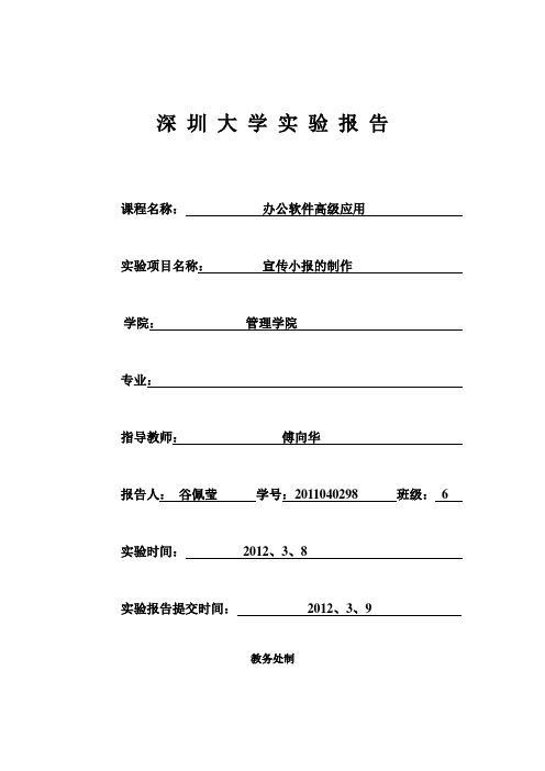 实验报告
