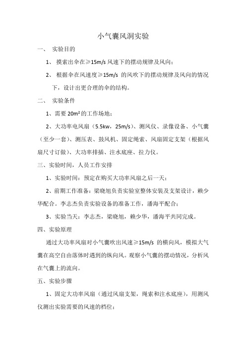 风洞实验-2015.7.22