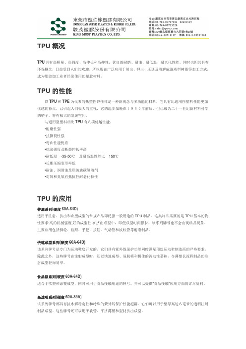 TPU简介