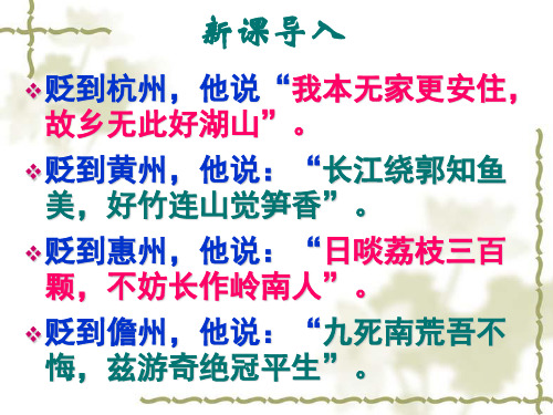 《定风波》上课用