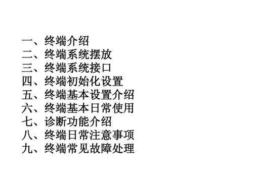 HDX 8000终端