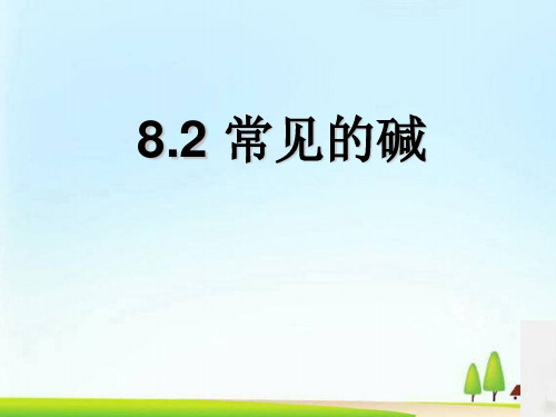 常见的碱PPT课件9 粤教版