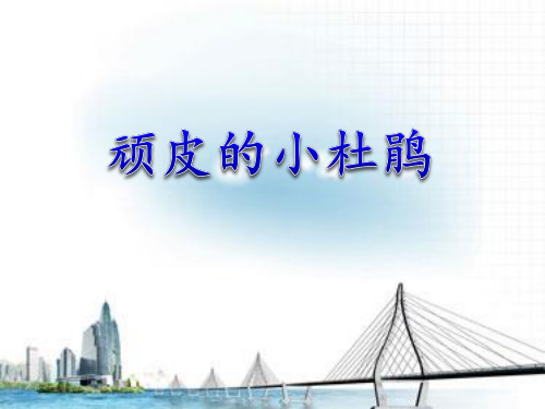 三年级《顽皮的小杜鹃》音乐PPT课件(4篇)