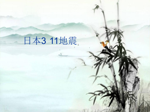 关于日本312地震