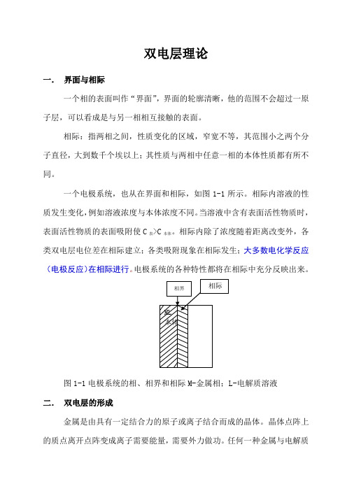 双电层理论