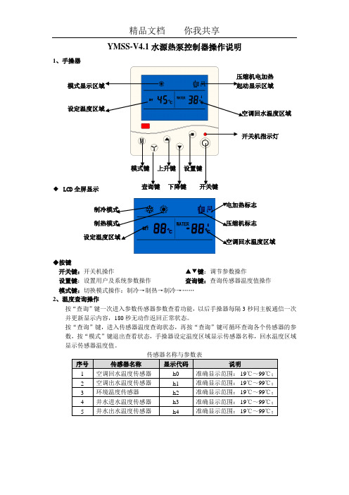 水源热泵控制器