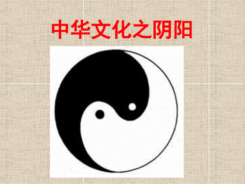 中华文化之阴阳