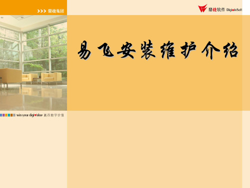 易飞安装维护介绍