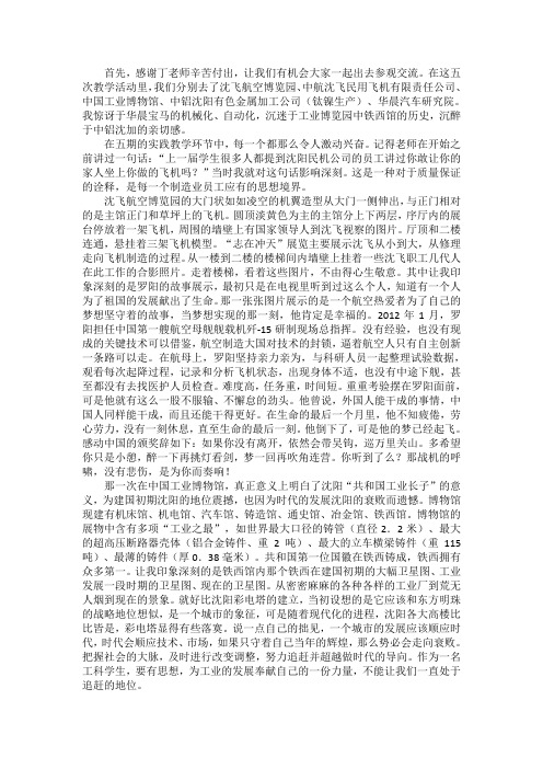 见习报告