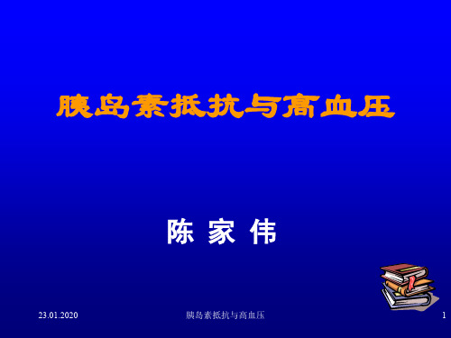 胰岛素抵抗与高血压