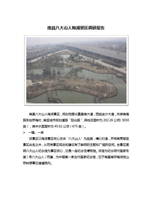 八大山人调研报告