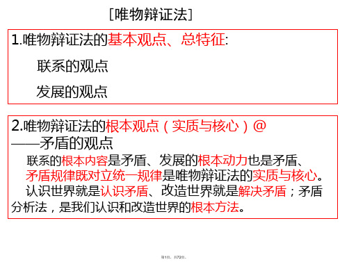 2017新人教版高二政治9.1《矛盾是事物发展的源泉和动力》公开课.ppt