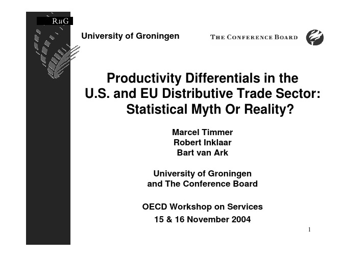 Productivity Differentials