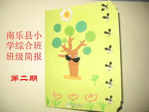 南乐小学综合班班级简报第二期