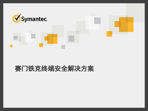 赛门铁克终端安全解决方案