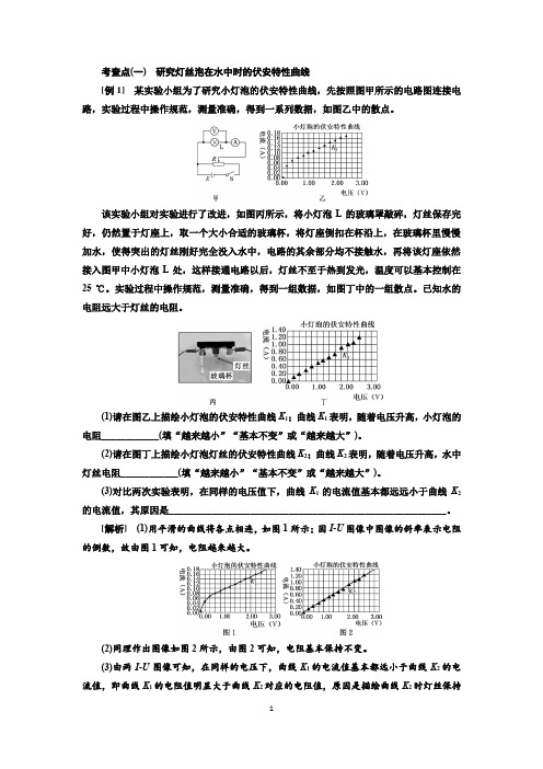 高中物理电学实验创新实验题