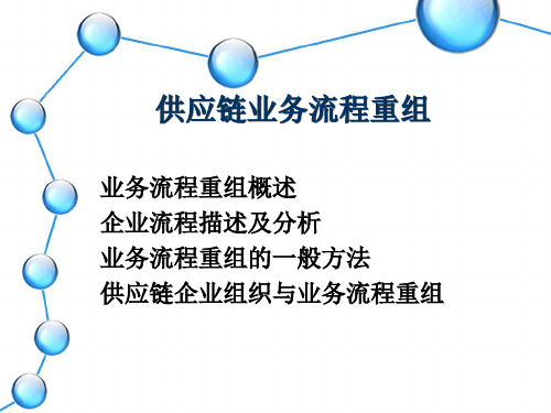 并购重组-供应链业务流程重组bfvw 精品