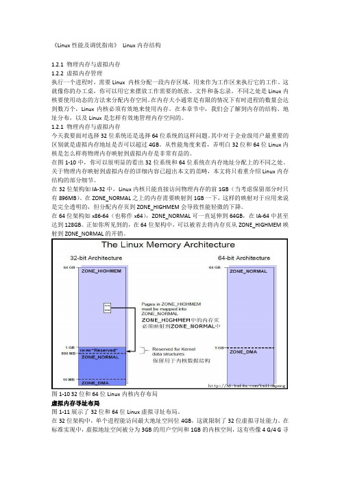 Linux的内存结构