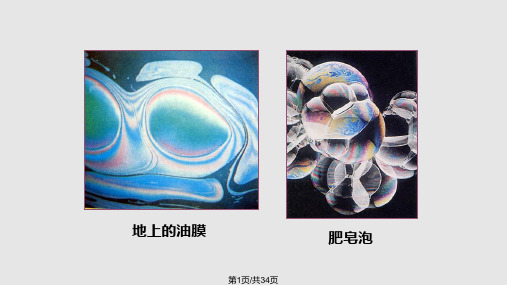 光的干涉及应用PPT课件