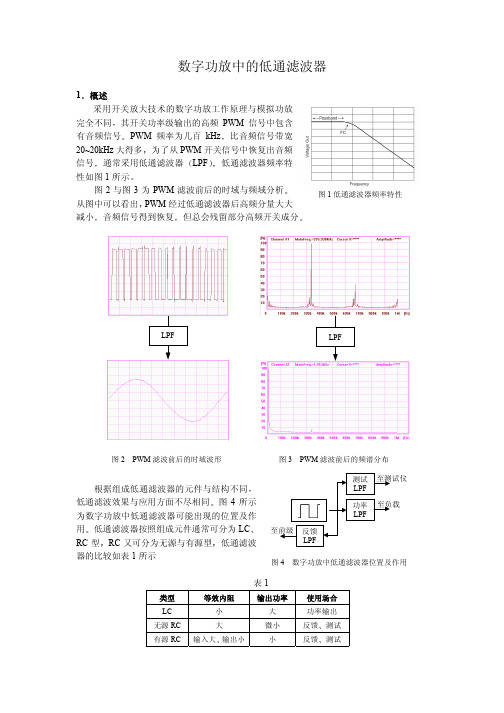 LC,RC滤波电路设计
