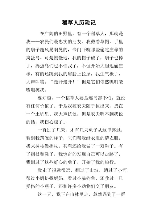 稻草人历险记