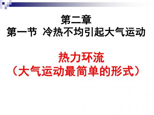 2.1.2热力环流2014--2015