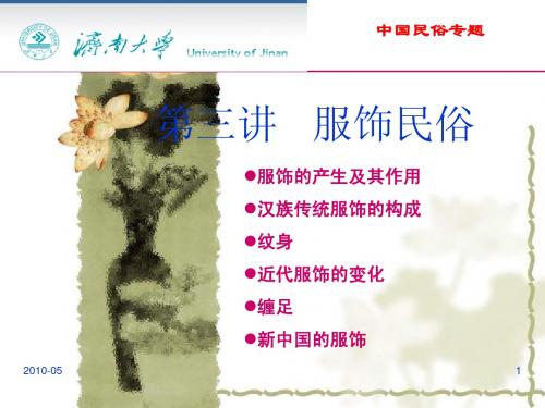 第三章 服饰民俗