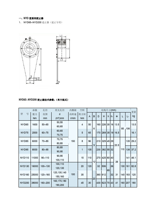 NYD逆止器选型、使用及维护