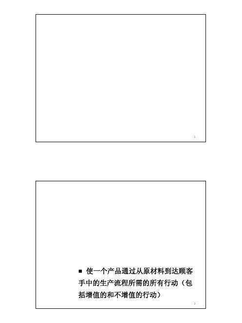 精益生产学员手册