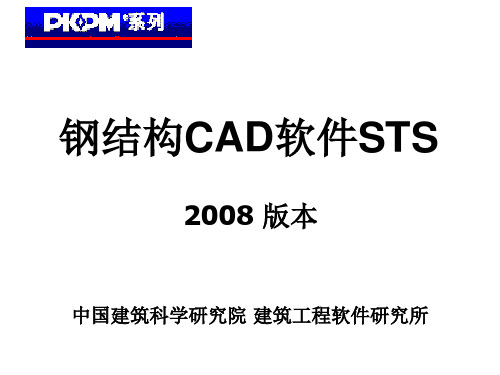 PKPM—STS讲义第四章