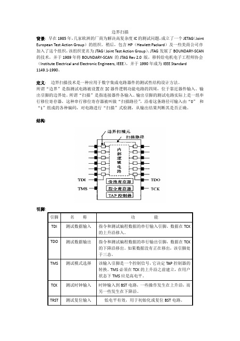 边界扫描